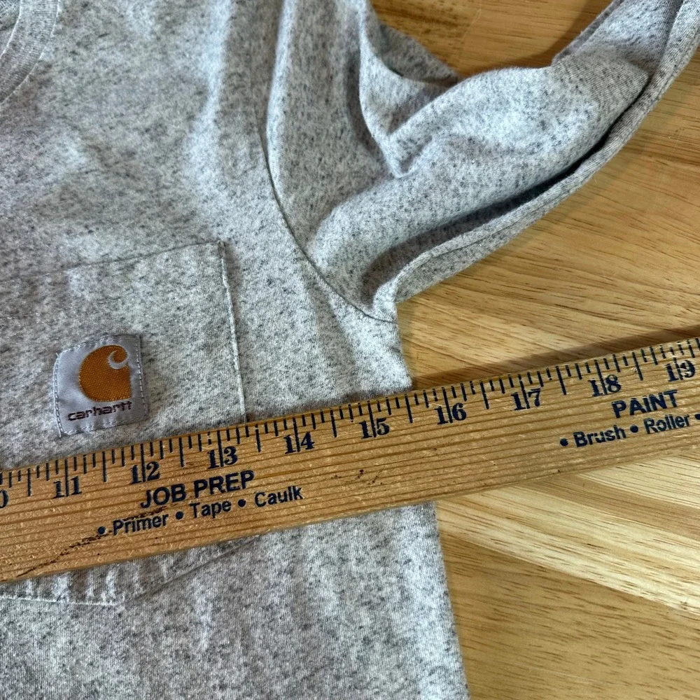 Carhartt Boys Youth Long Sleeve Pocket T Shirt Sleeve Graphic Medium 10-12